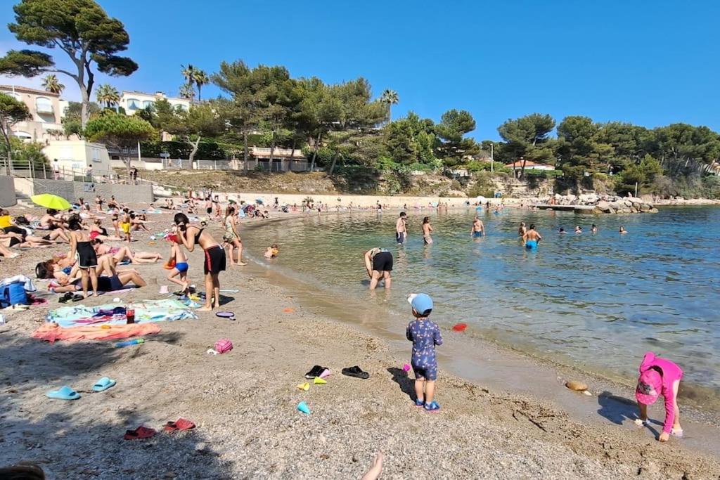 Magnifique T2 - Les Pieds Dans L'Eau Piscine/Plage Carry-le-Rouet Eksteriør bilde